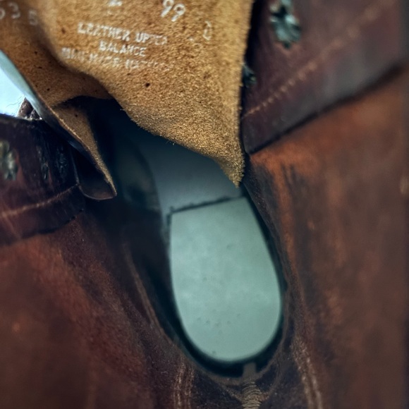 Vintage Durango Lace-Up Packer Boot Kiltie 90’s Brown leather - Picture 11 of 13